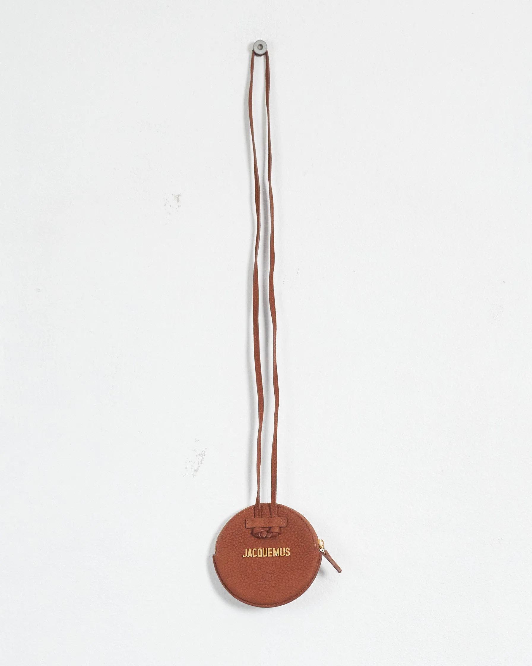 Jacquemus 'le pitchou' neck bag, brown