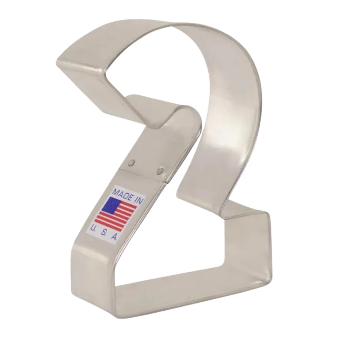 Number 2 Cookie Cutter