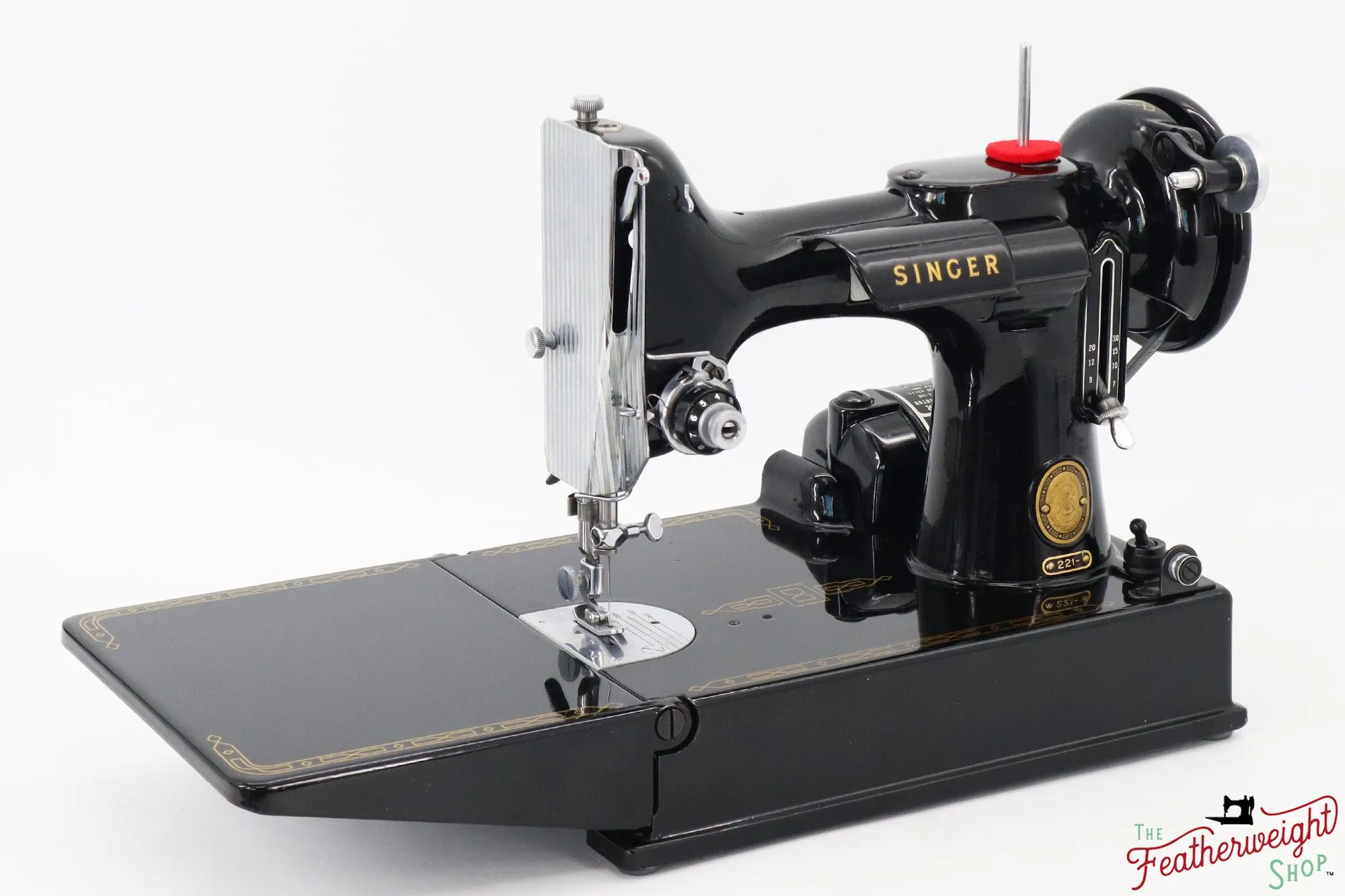 Singer Featherweight 221 Sewing Machine, AL909*** - 1955
