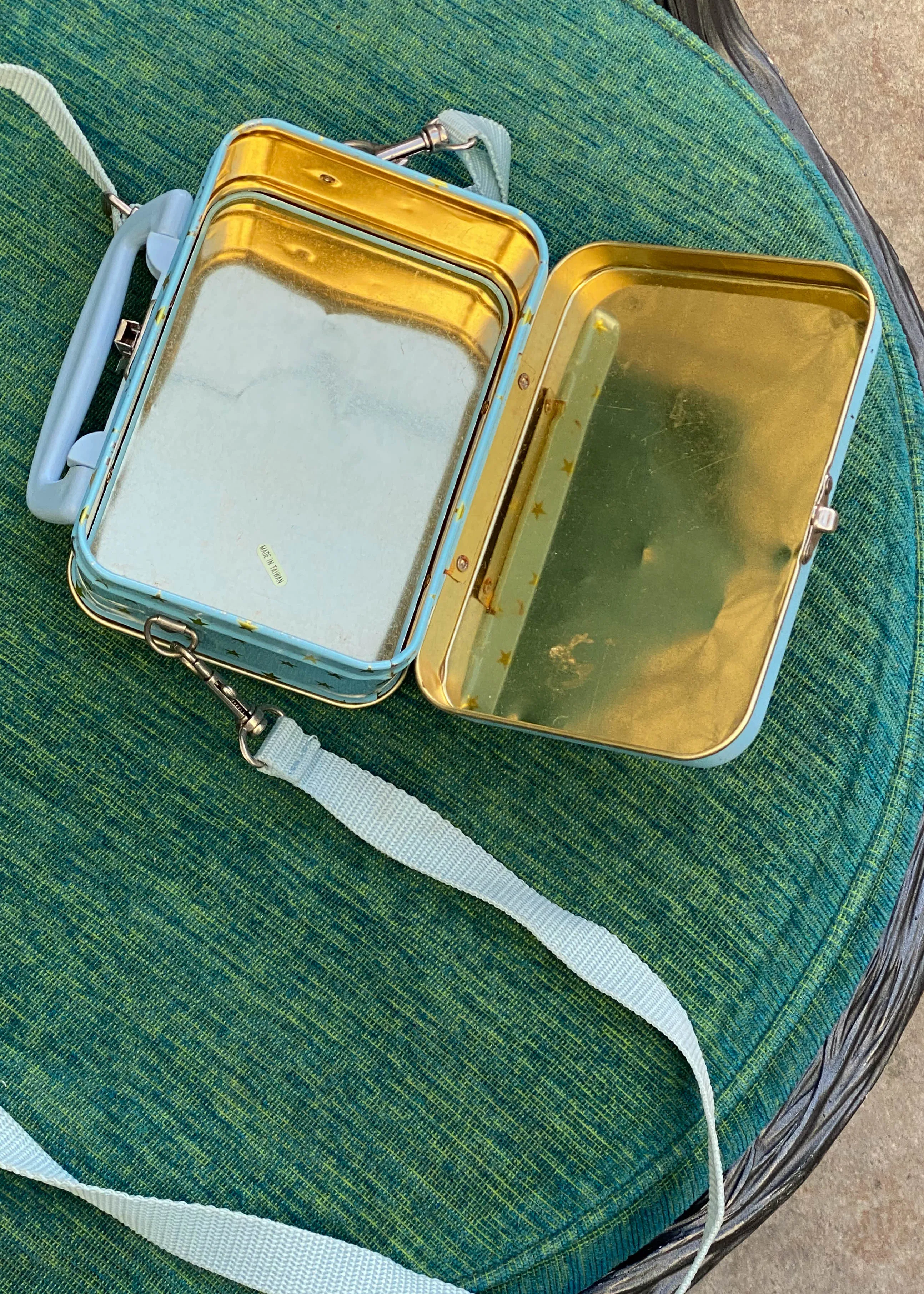 Vintage Blue Fiorucci Box Bag